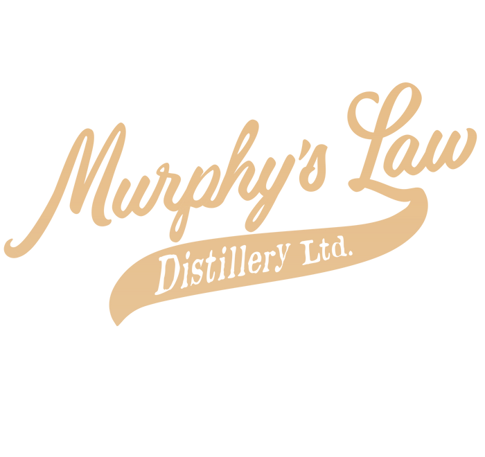 Murphy's Law Distillery Vintage Script Logo