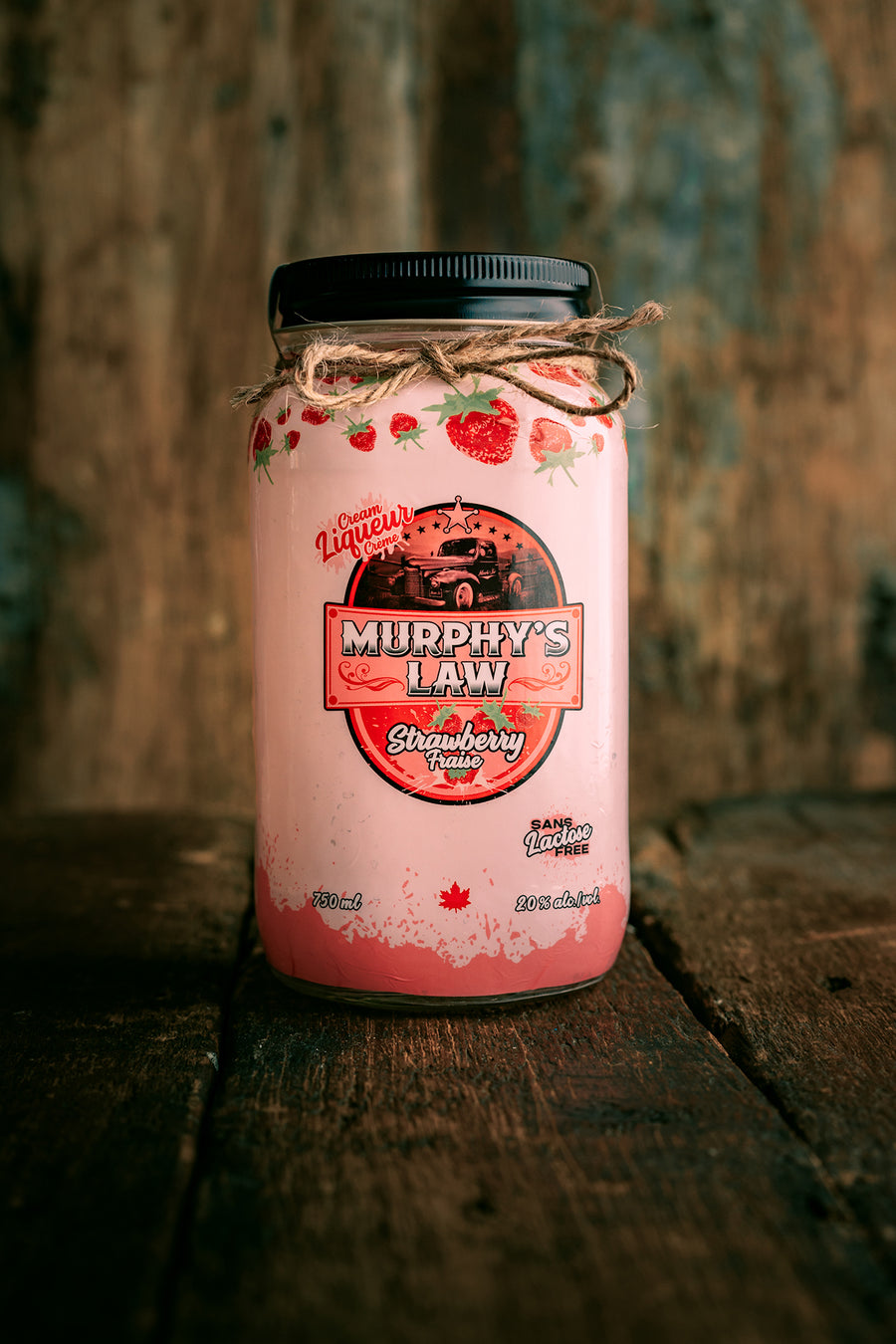 Murphy's Law Strawberry Cream Liqueur